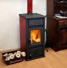 Купить Печь-камин MBS Vesta Plus красная в Орше в Орше