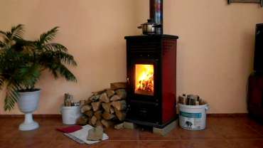 Купить Печь-камин MBS Vesta Plus красная в Орше в Орше