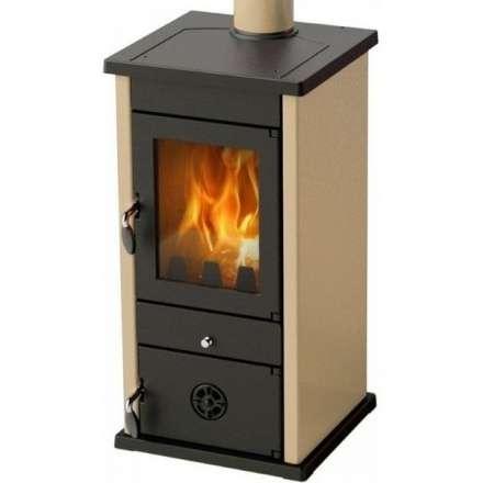 Печь-камин MBS Vesta Eco кремовая фото в Орше