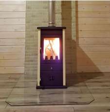 Печь-камин MBS Vesta Eco кремовая в Орше