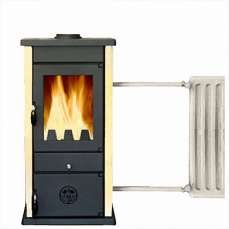 Купить Печь-камин MBS Thermo Vesta Plus кремовая (с водяным контуром) в Орше в Орше