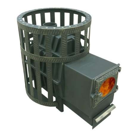 Печь Воевода 20 ДТ3-стекло сетчатый кожух купить в Орше