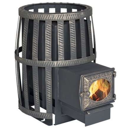 Печь Корвет 15 сетчатый кожух ДТ3-стекло купить в Орше