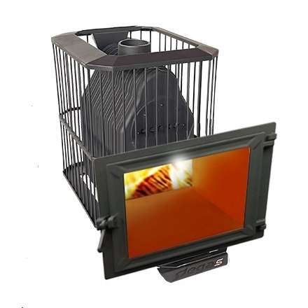 Печь Пегас 16 NEXT панорама сетка фото в Орше