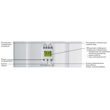 Газовый котел De Dietrich MSL 31 MI FF в Орше