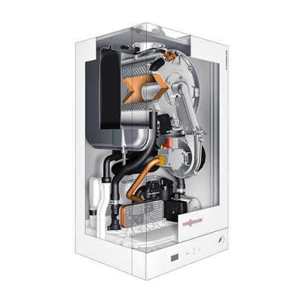 Конденсационный котел Viessmann Vitodens 50-W BPJD 24 кВт двухконтурный в Орше