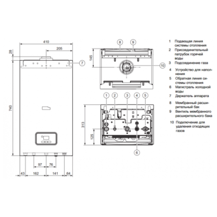 Газовый котел Protherm Пантера 25 KTV (turbo) в Орше