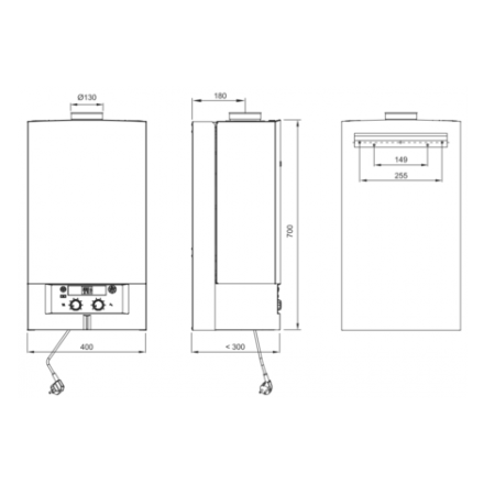 Газовый котел Bosch GAZ 3000 W ZW 14-2 DHAE в Орше